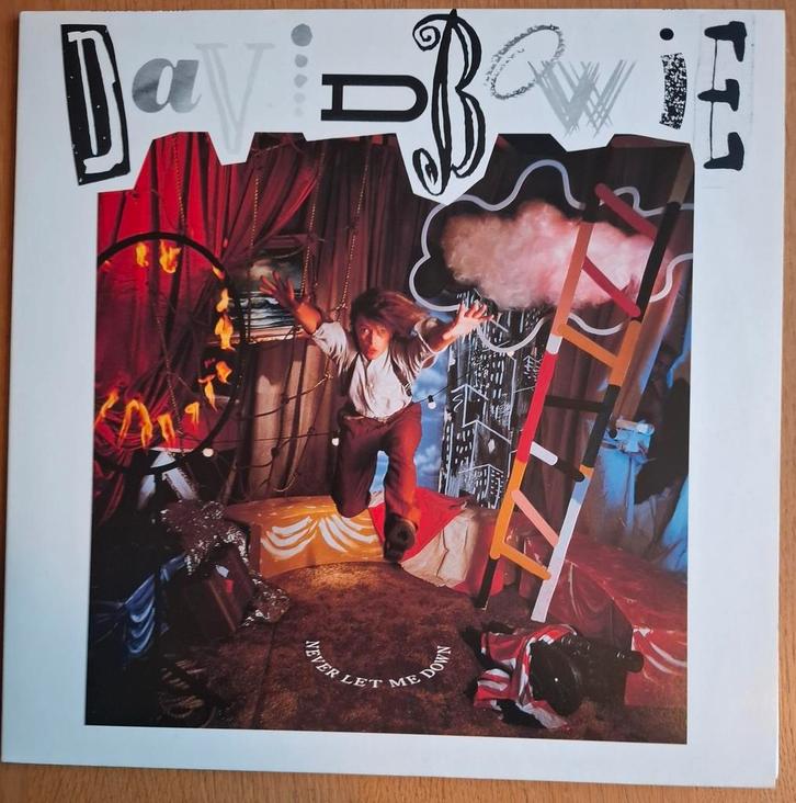 David Bowie Never Let Me Down 1987 lp vinyl, Cd's en Dvd's, Vinyl | Rock, Zo goed als nieuw, Alternative, 12 inch, Ophalen of Verzenden