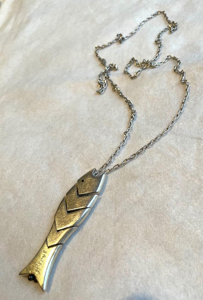 Antonio Fallaci Italie Gucci Cartier zilver sieraad, Sieraden, Tassen en Uiterlijk, Antieke sieraden, Ketting, Zilver, Ophalen of Verzenden