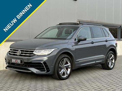 Volkswagen Tiguan 1.4 TSI eHy 3x R line M2022 FULL PANO NAVI, Auto's, Volkswagen, Bedrijf, Tiguan, ABS, Adaptieve lichten, Adaptive Cruise Control