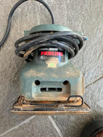 Black & decker proline PL52 schuurmachine beschikbaar voor biedingen