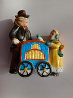 Beeldje draaiorgel. Gesigneerd - Hutschenreuther, Antiek en Kunst, Ophalen of Verzenden