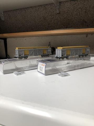 Roco 76724  2 x  H0 Gondola type Eaos van de SNCB. beschikbaar voor biedingen