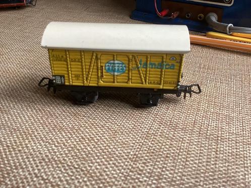 Marklin 382 D.R.B. Bananenwagen FYFFES JAMACA netjes, Hobby en Vrije tijd, Modeltreinen | H0, Gebruikt, Wagon, Wisselstroom, Märklin