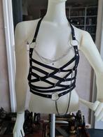 Leren kinky harnas, Ophalen of Verzenden, Nieuw, Zwart, Badpak
