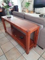 Mooie kersenhouten sitetable en bijzettafel, Huis en Inrichting, Tafels | Sidetables, Ophalen, 100 tot 150 cm, Zo goed als nieuw