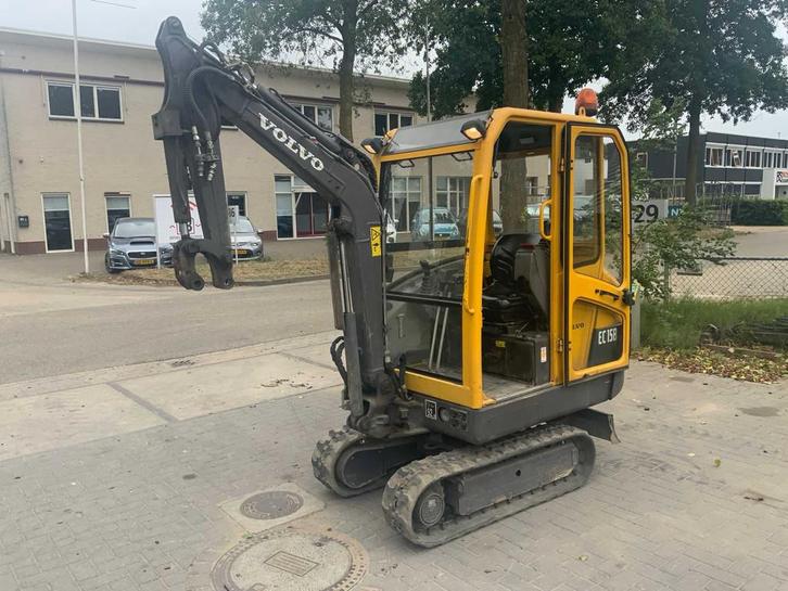 2005 Volvo EC15B XR Minigraafmachine met CW05 snelwissel en, Zakelijke goederen, Machines en Bouw | Kranen en Graafmachines, Graafmachine
