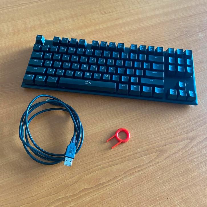 Kingston HyperX Alloy FPS Pro (Cherry Red), Computers en Software, Toetsenborden, Gebruikt, Qwerty, Bedraad, Gaming toetsenbord