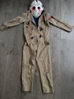 Jason Voorhees Horror Kostuum Halloween Kinderen 7-9 jaar, Ophalen, Zo goed als nieuw, 122 t/m 128, Jongen of Meisje