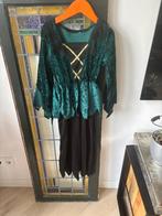 Halloween heksen jurk, Kinderen en Baby's, Carnavalskleding en Verkleedspullen, Ophalen of Verzenden, Gebruikt, 134 t/m 140, Meisje