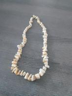Witte Ketting van Steen of Mineraal, Sieraden, Tassen en Uiterlijk, Ophalen, Gebruikt, Wit, Steen of Mineraal