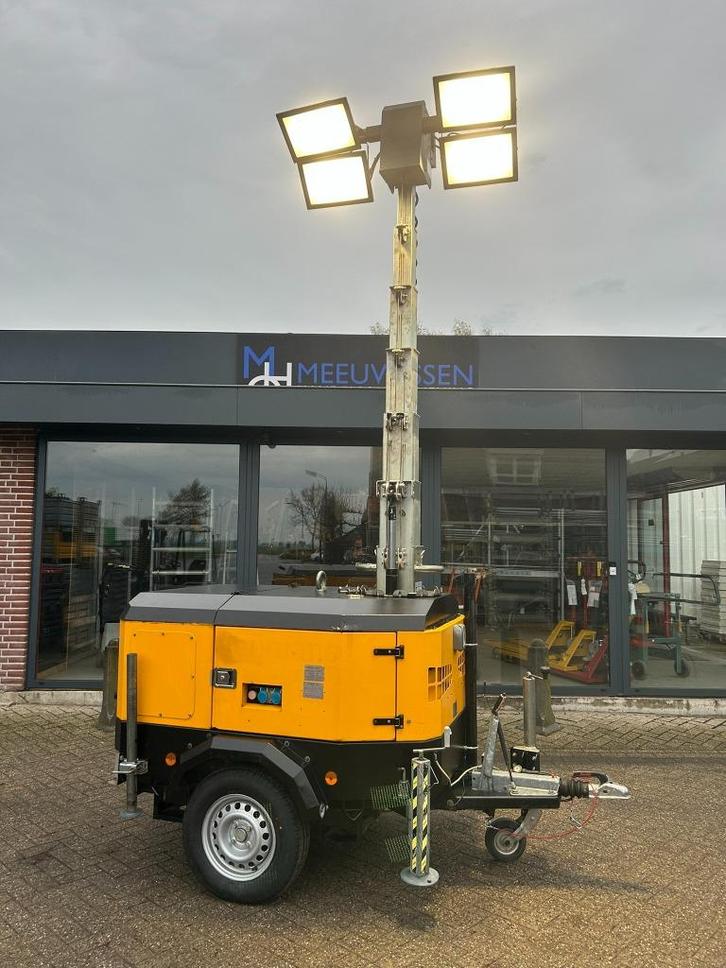Generac EVE 9 mobiele lichtmast/licht mast 4x LED BJ2015, Doe-het-zelf en Verbouw, Bouwverlichting, Gebruikt, Overige typen, 200 tot 500 watt