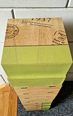10 houten doosjes / kistjes met deksel, Huis en Inrichting, Woonaccessoires | Kisten, Ophalen, Minder dan 50 cm, Minder dan 50 cm