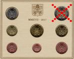 Munten set 1 cent-1euro Stato Della Citta Vaticaan 2017, Postzegels en Munten, Munten | Europa | Euromunten, Vaticaanstad, Setje