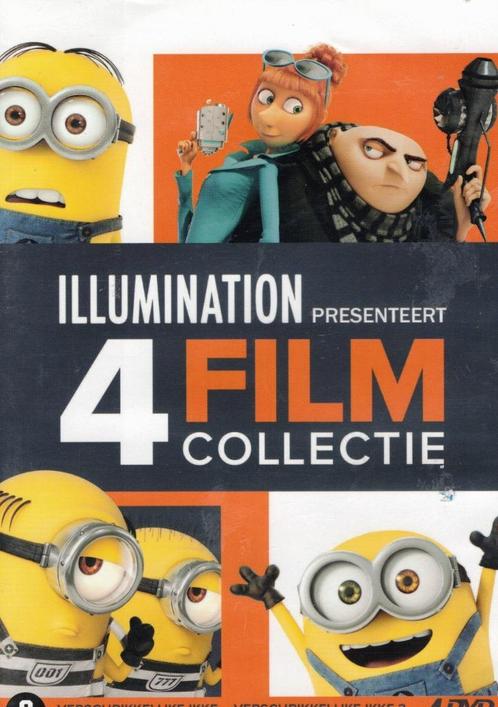 Verschrikkelijke Ikke 1 - 3 & Minions ( 4 DVD ), Cd's en Dvd's, Dvd's | Tekenfilms en Animatie, Zo goed als nieuw, Amerikaans