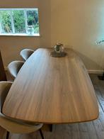 Nieuwe Deens ovale teak tafel 210x100cm, Ophalen, 100 tot 150 cm, Ovaal, Nieuw