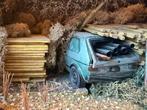 Diorama Golf1 GTI Barnfind, Ophalen of Verzenden, Zo goed als nieuw, 1:50 tot 1:144