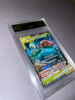 Celebi & Venusaur Gx Tag Team Grade 9 Pokemon Japans, Ophalen of Verzenden, Zo goed als nieuw