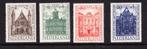 Nederland NVPH 500-503 postfris, Postzegels en Munten, Postzegels | Nederland, Na 1940, Verzenden, Postfris