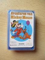Disney Mickey Mouse kwartetspel Avonturen van Mickey Hema, Ophalen of Verzenden, Mickey Mouse, Gebruikt, Overige typen