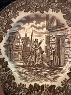 Antiek Engels Staffordshire Bord - Ironstone Tableware, Ophalen of Verzenden