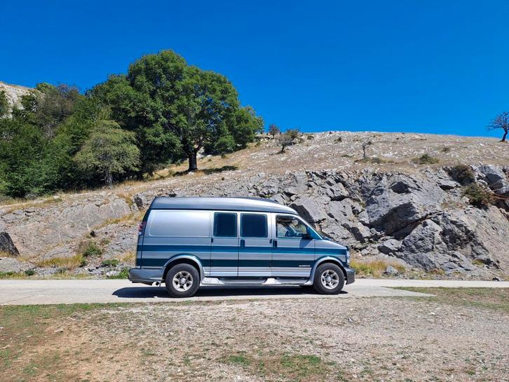 Chevy Van, Caravans en Kamperen, Campers, Particulier, tot en met 2, Buscamper of Camperbus, Overige merken, Ophalen