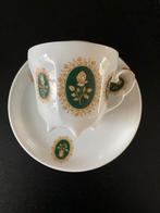 Antieke Bavaria kop en schotel, Gebruikt, Ophalen of Verzenden, Overige stijlen, Kop(pen) en/of Schotel(s)