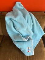Vintage retro dralon Didas deken blauw Holland, Ophalen of Verzenden, Gebruikt