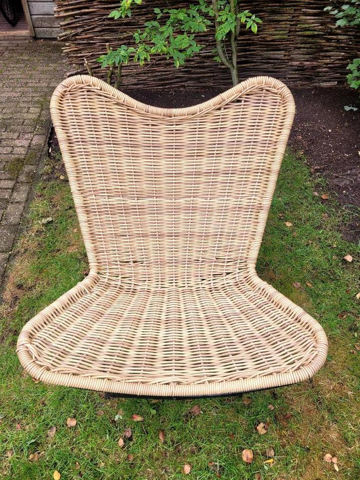 Stoel, Huis en Inrichting, Stoelen, Gebruikt, Eén, Riet of Rotan, Bruin, Ophalen