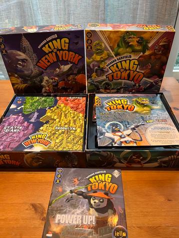 King of tokyo (NL) en King of NY (EN) beschikbaar voor biedingen