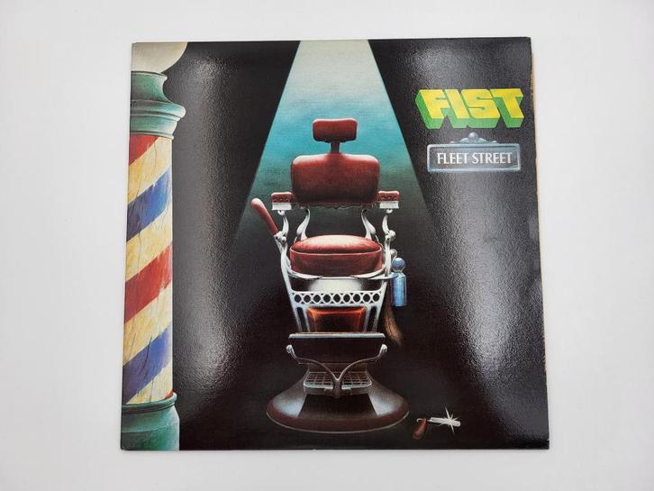LP - Fist - Fleet Street - Canada '81, Cd's en Dvd's, Vinyl | Hardrock en Metal, Gebruikt, Ophalen of Verzenden