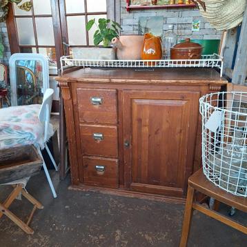 Stoere grenen commode dressoir AANBIEDING  beschikbaar voor biedingen