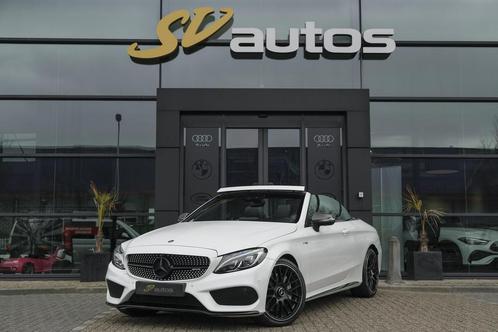 Mercedes-Benz C-klasse Cabrio C43 AMG 4MATIC Airscarf Comman, Auto's, Mercedes-Benz, Bedrijf, Te koop, C-Klasse, 360° camera, 4x4