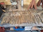 Vintage Houtboren Set - 130 Stuks, Ophalen of Verzenden, Gebruikt, IJzer, Overige typen