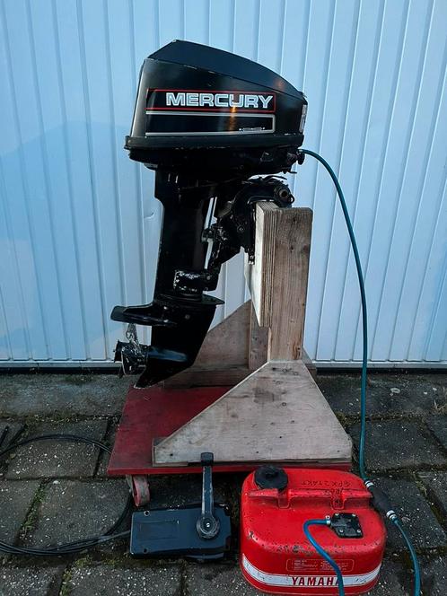 Mercury 8 pk 2 takt kortstaart buitenboordmotor boot motor., Watersport en Boten, Buiten- en Binnenboordmotoren, Gebruikt, Benzine