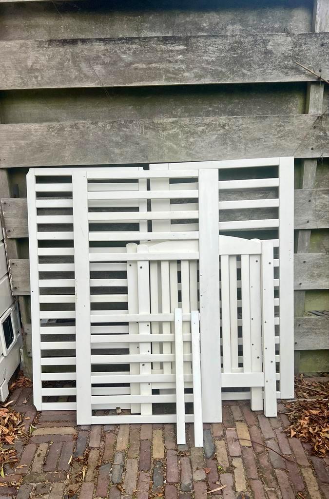 Ledikant 120x60 met verstelbare bodem, Kinderen en Baby's, Babywiegjes en Ledikanten, Gebruikt, Ledikant, Ophalen