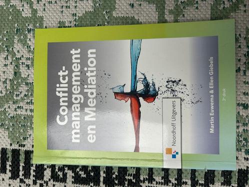 Martin Euwema - Conflictmanagement en mediation, Boeken, Wetenschap, Zo goed als nieuw, Sociale wetenschap, Ophalen of Verzenden