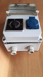 Schakelkast met aardlek, automaat & contactdoos, Doe-het-zelf en Verbouw, Elektra en Kabels, Ophalen, Gebruikt, Schakelaar