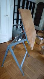Vintage tekentafel Ahrend (Friso Kramer), Doe-het-zelf en Verbouw, Tekentafels, Ophalen, Gebruikt, Minder dan 130 cm