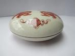 Oude Chinese porseleinen schaaltje met deksel van Qing, Antiek en Kunst, Ophalen of Verzenden