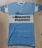 Vintage koerstrui wielershirt Bianchi Piaggio, Bovenkleding, Gebruikt, Ophalen of Verzenden