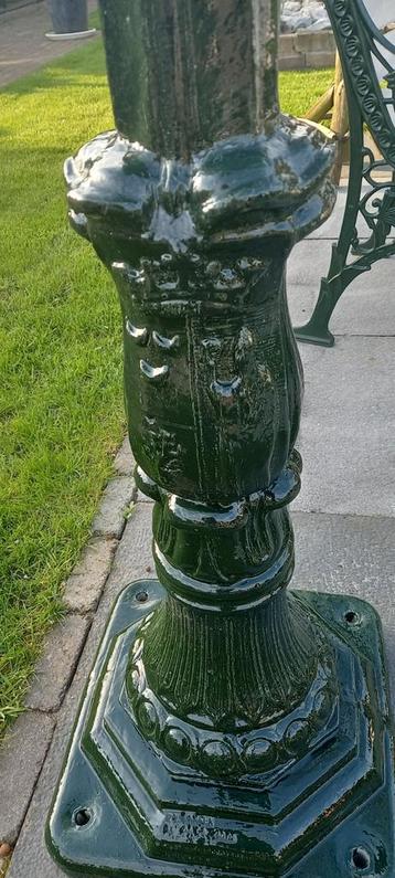 Prachtige nostalgische Tuinlantaarn type "Bisschop" 280cm  beschikbaar voor biedingen