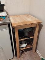 Side table, Huis en Inrichting, Tafels | Sidetables, Ophalen, Gebruikt, 50 tot 100 cm, Vierkant