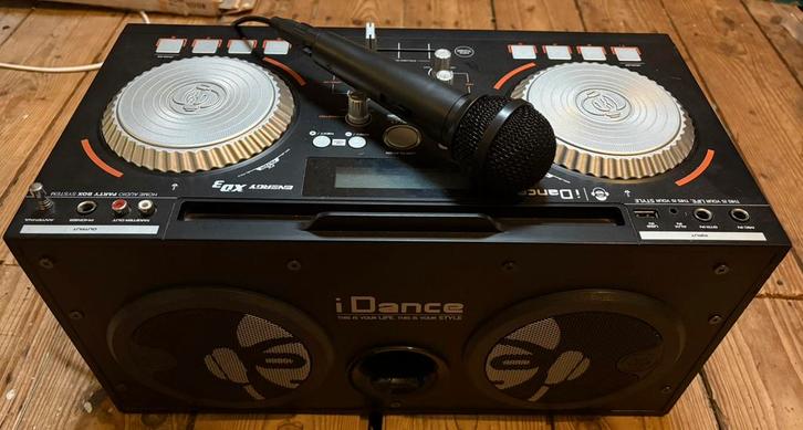 Leuke dj ses met microfoon, Muziek en Instrumenten, Dj-sets en Draaitafels, Zo goed als nieuw, Ophalen