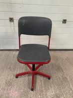4 Bureaustoelen, Ophalen, Gebruikt, Zwart