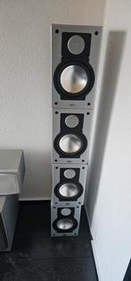 Elac CL82 - 2 Sets Speakers met Frontjes, Ophalen of Verzenden, Gebruikt, Front, Rear of Stereo speakers, Overige merken