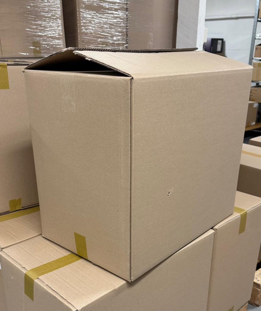 Grote kartonnen dozen 60 x 40 x 50 cm (gebruikt), Doe-het-zelf en Verbouw, Kratten en Dozen, Ophalen, 40 tot 60 cm, Opvouwbaar