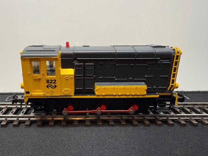 Roco 43398 Dieselloc NS 622 'Hippel', Geel/Grijs, DC analoog, Hobby en Vrije tijd, Modeltreinen | H0, Zo goed als nieuw, Locomotief