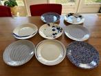 Royal Doulton Pacific - Ontbijtborden -  23 cm -  8 stuks, Ophalen, Zo goed als nieuw, Bord(en), Overige stijlen