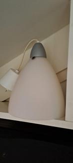 2 hanglampen, Ophalen, Gebruikt, Glas, Minder dan 50 cm