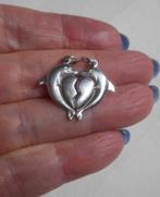 Zilveren vriendschap hanger met dolfijn nr.592